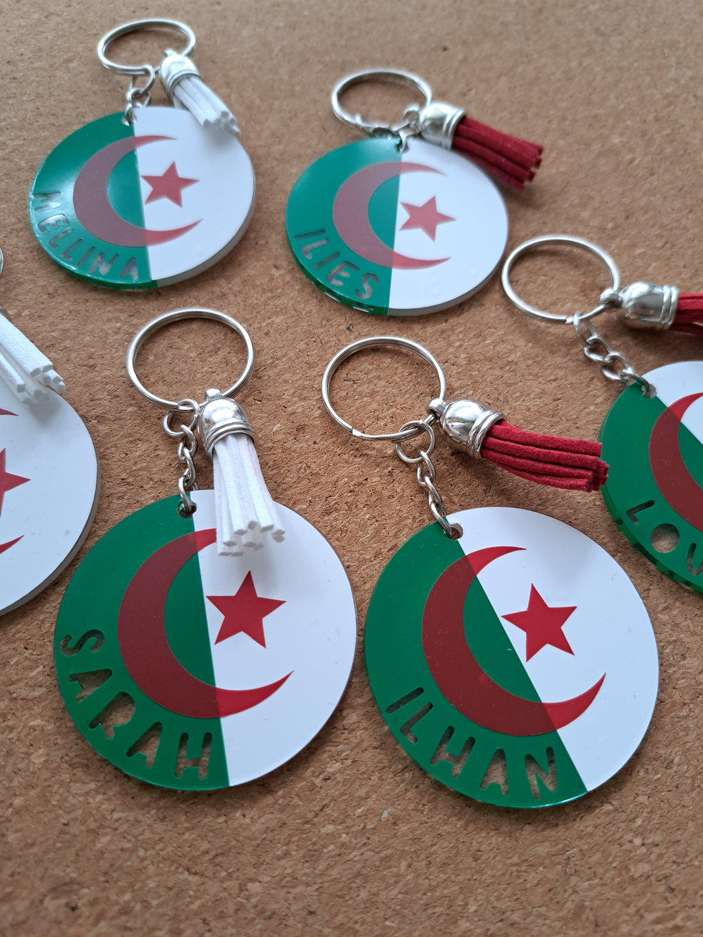 Porte-clé drapeau