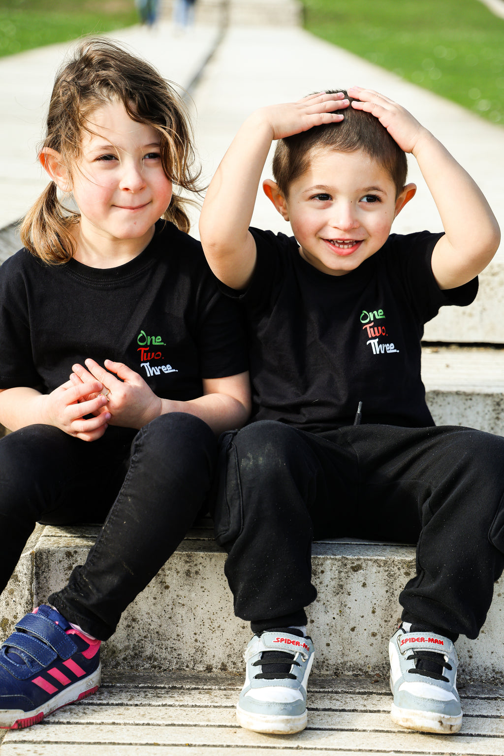T-shirt One.Two.Three enfant