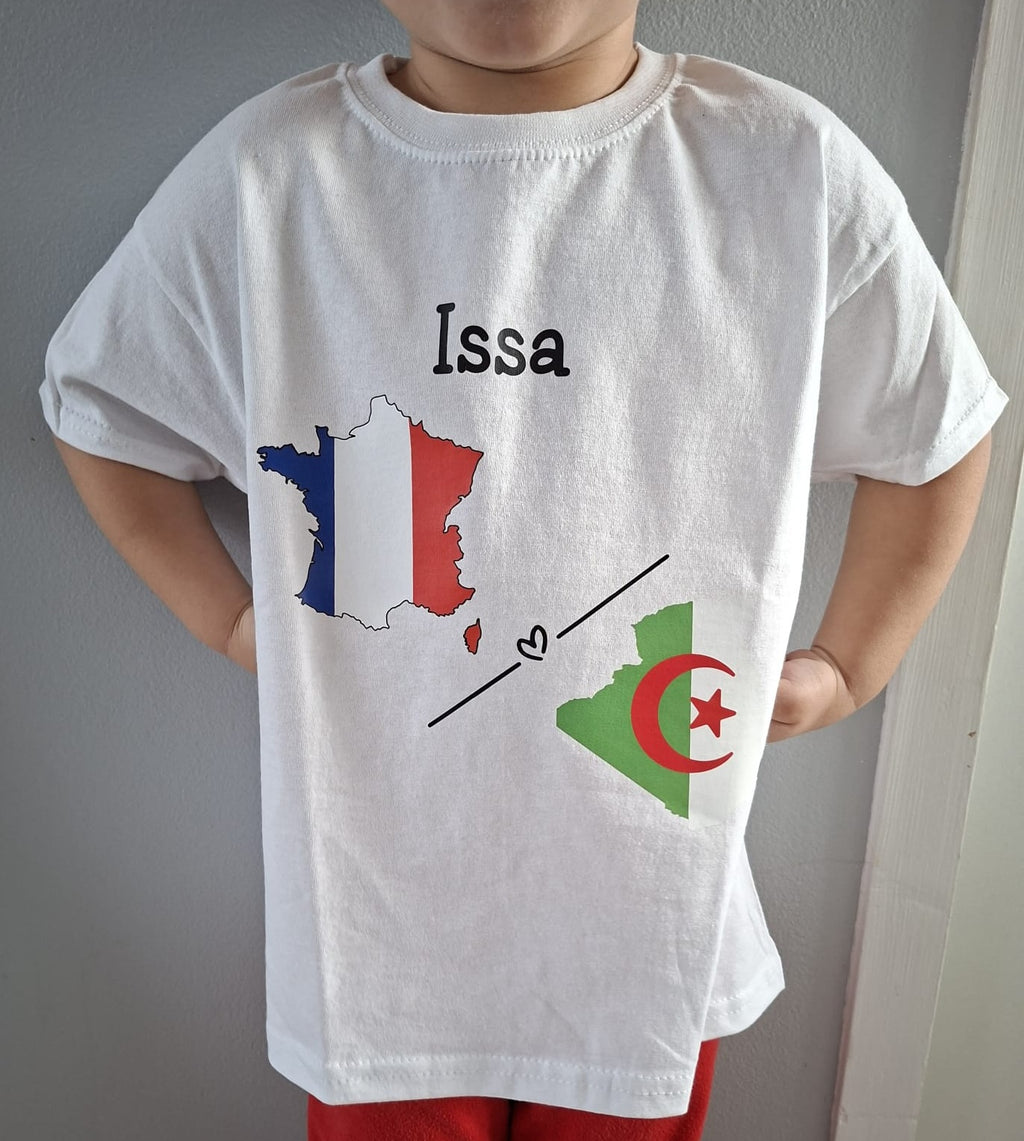 T-shirt enfant pays métissage