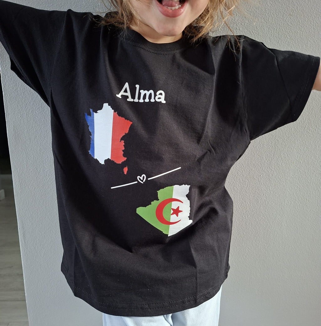 T-shirt enfant pays métissage