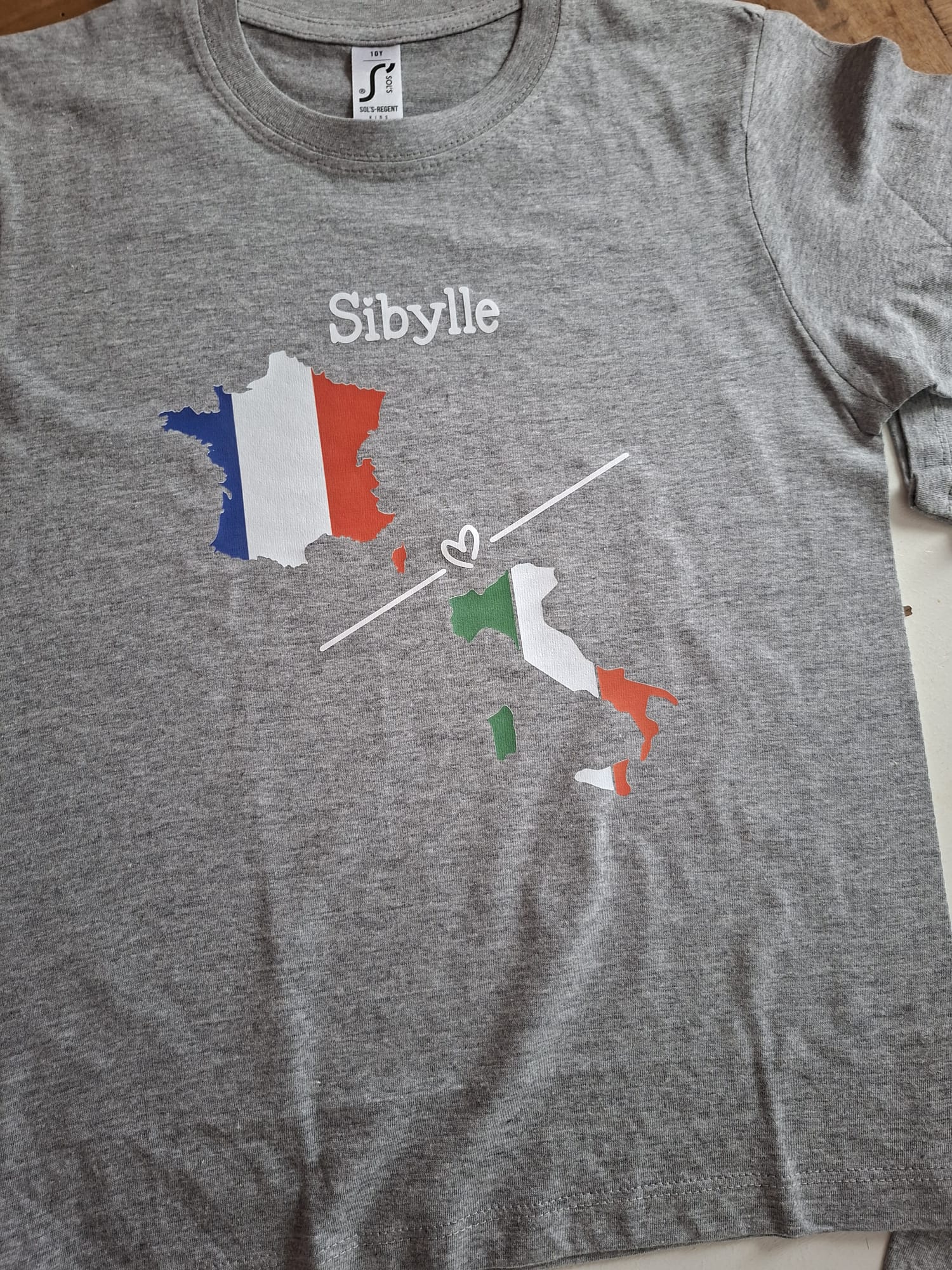 T-shirt enfant pays métissage