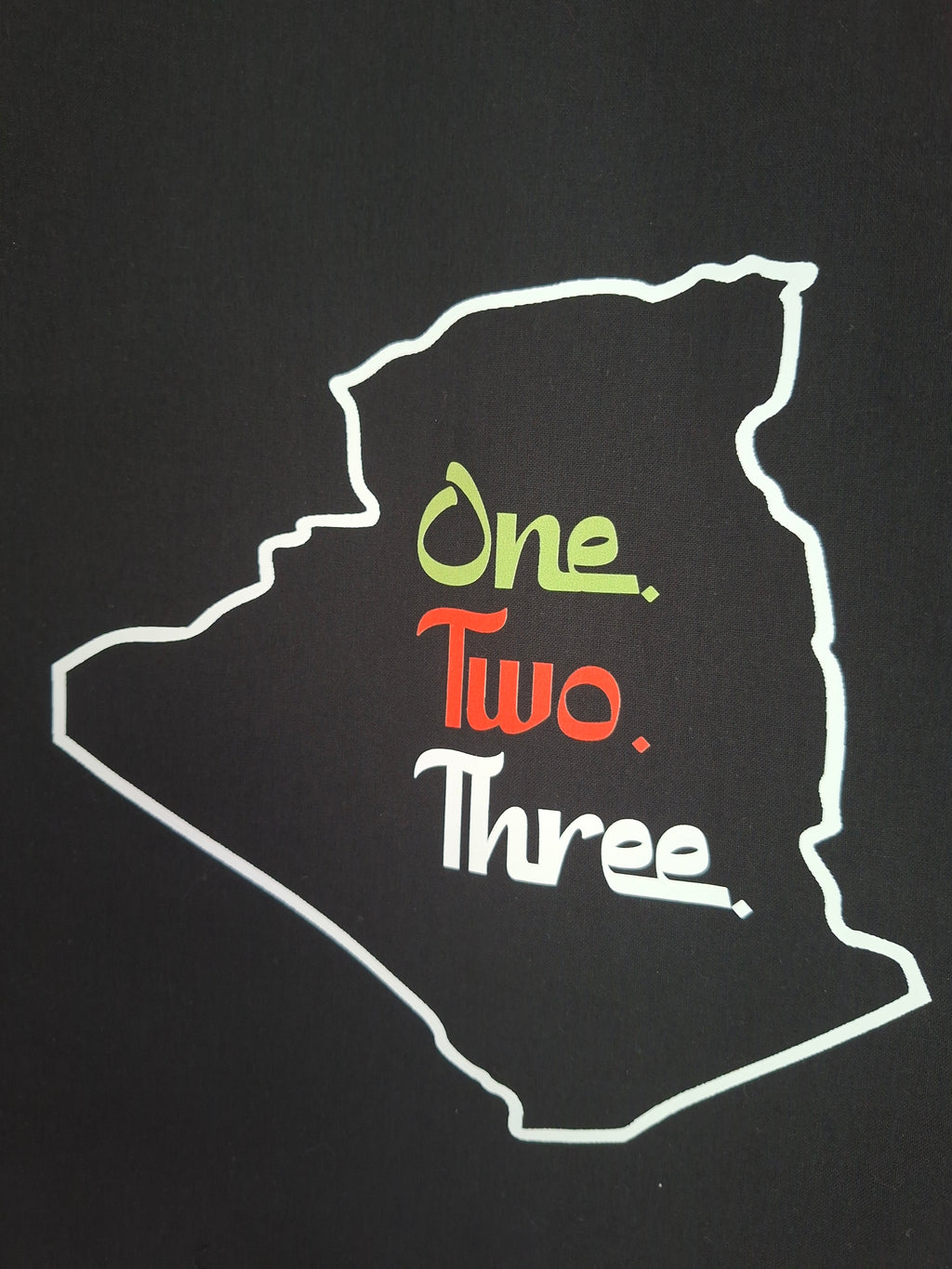 Tote bag One Two Three